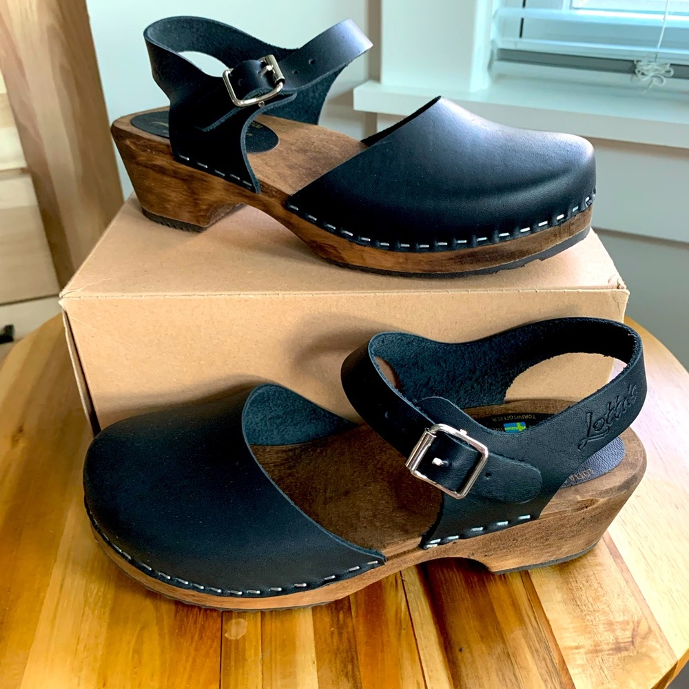 New! Lotta from Stockholm Swedish Clogs 39 - 8-8.5